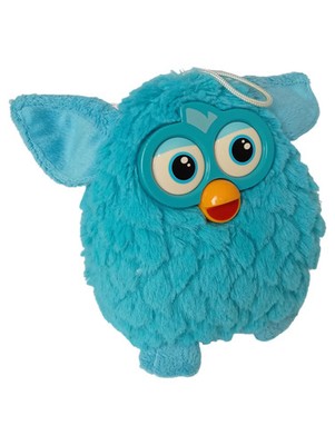HASBRO Furby elektronisches Kuscheltier Plüschtier Blau 15cm