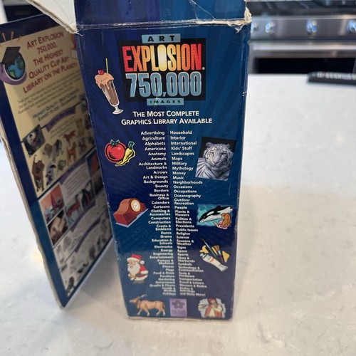 Nova Macintosh Art Explosion 750,000 Images 5 DVD 29GB 1800 pg. Book Catalog - Picture 5 of 9