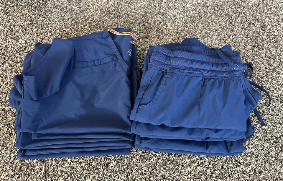 Conjunto Exfoliante Dickies Azul Marino Para Mujer - 5 Juegos (Fondos XL, Tops 2XL) Foto 3 de 4