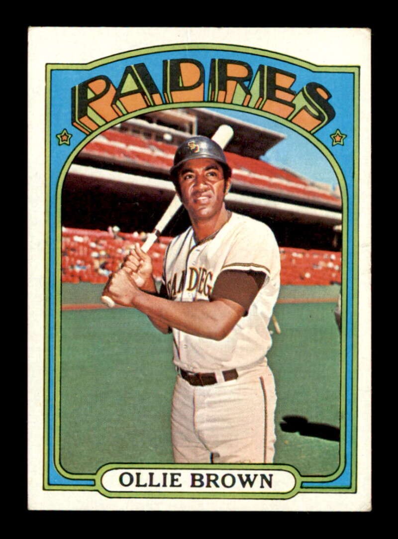 1972 Topps #551 Ollie Brown   VG/VGEX X3534398