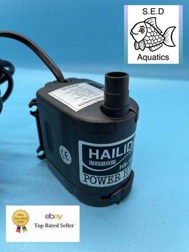 Teich Tauchpumpe regelbarer Durchfluss Wasserspiel Teich Aquarium 300 LPH - Bild 1 von 7