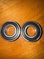  2 NEW 6004-RS BEARING 20X42X12 20mm X 42mm X 12mm
