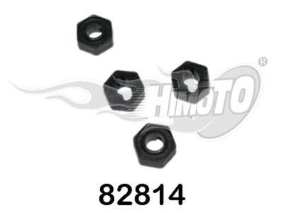 RUOTE COMPLETE CERCHI VERDI POSTERIOR BUGGY 1:16 TIRE AND RIM 85024G 2 PZ HIMOTO
