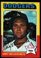 1975 TOPPS #440 Andy Messerrsmith