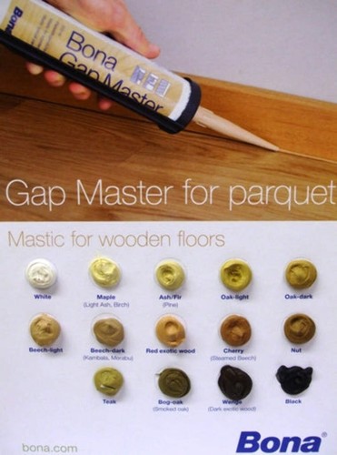 bona Gap Master stucco elastico nei colori dei vari legnami, per stuccare parque - Foto 2 di 15