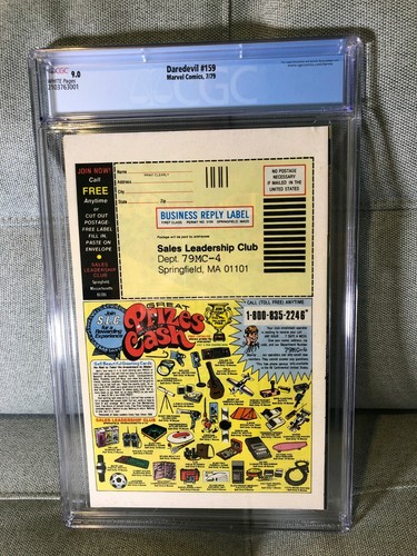 Daredevil #159 - Marvel Comics 1979 - CGC 9.0 - Picture 2 of 2