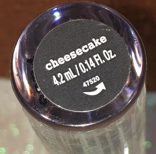 New~ Cheesecake bareMinerals Bare Escentuals 100% Natural Lip Gloss--Full Size!! - Picture 3 of 3