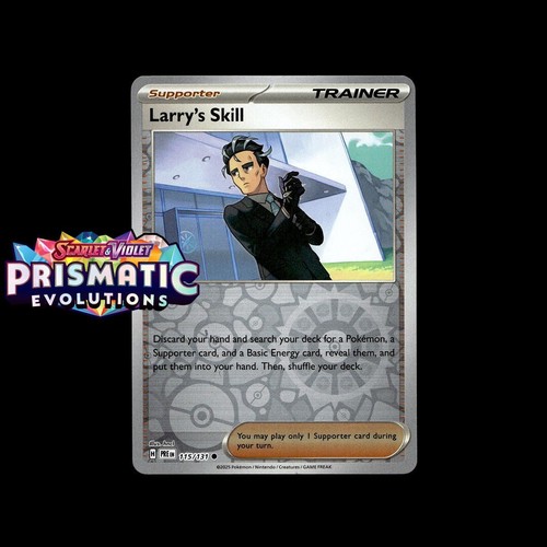 Pokemon Prismatic Evolutions: Choose Your Card! Reverse Holo/Holo EX Full Art NM - Picture 136 of 173