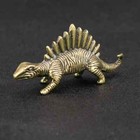Tabletop Figurine Brass Dinosaur Animal Statue Small Sculpture Home Decor Gifts