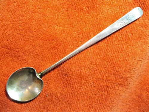 Durgin  ( Gorham )Arts & Crafts Sterling Silver Lily Pad Spoon. 1904.