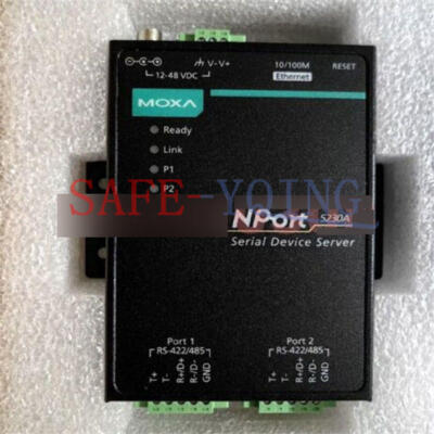 ONE NEW MOXA NPort 5230A Serial communication server