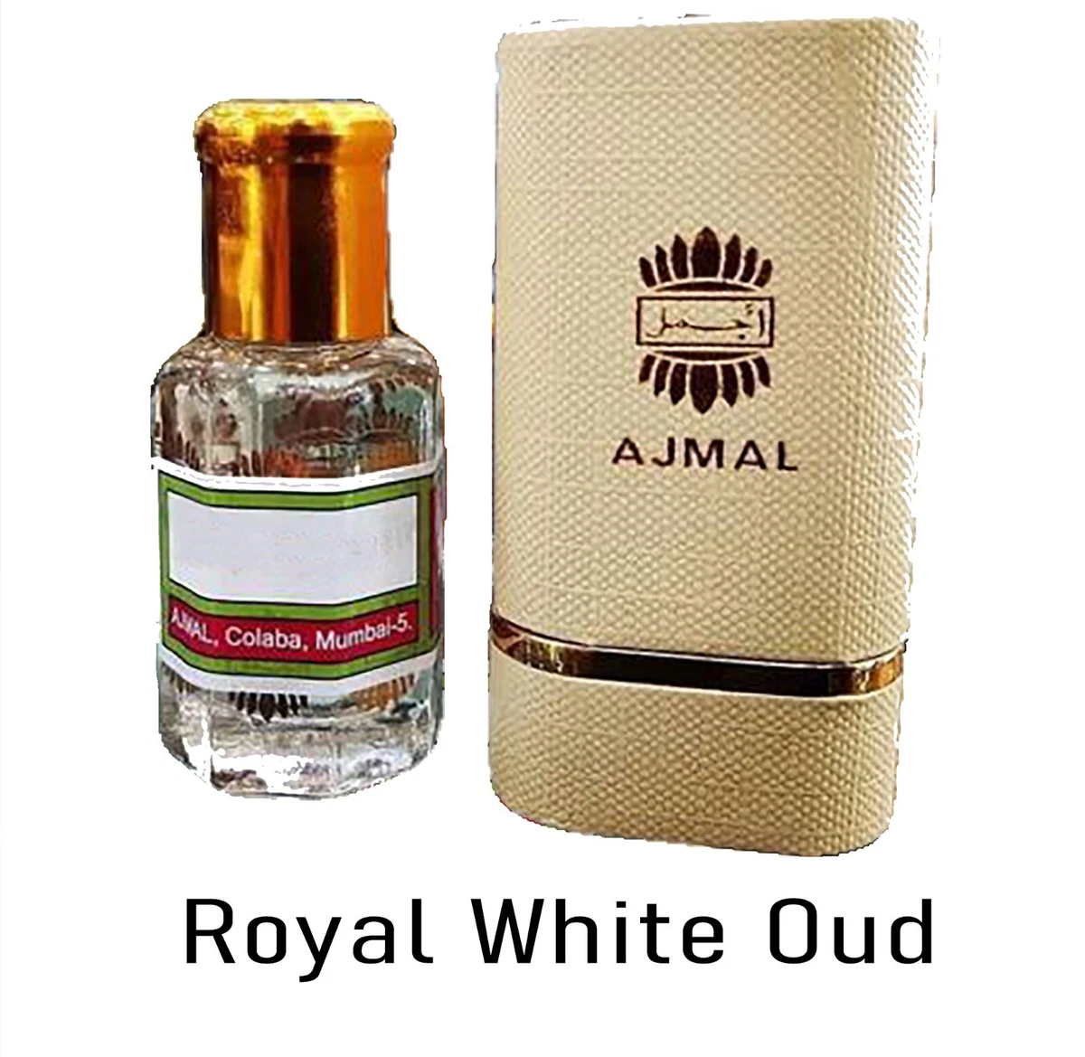Royal White Oud by Ajmal High Quality Fragrance Oil 12 ML Free Shipping