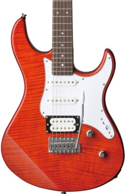 YAMAHA PACIFICA PAC212VFM 自宅保管品 Yamaha Pacifica PAC212VFM CMB Caramel Brown Electric Guitar Brand
