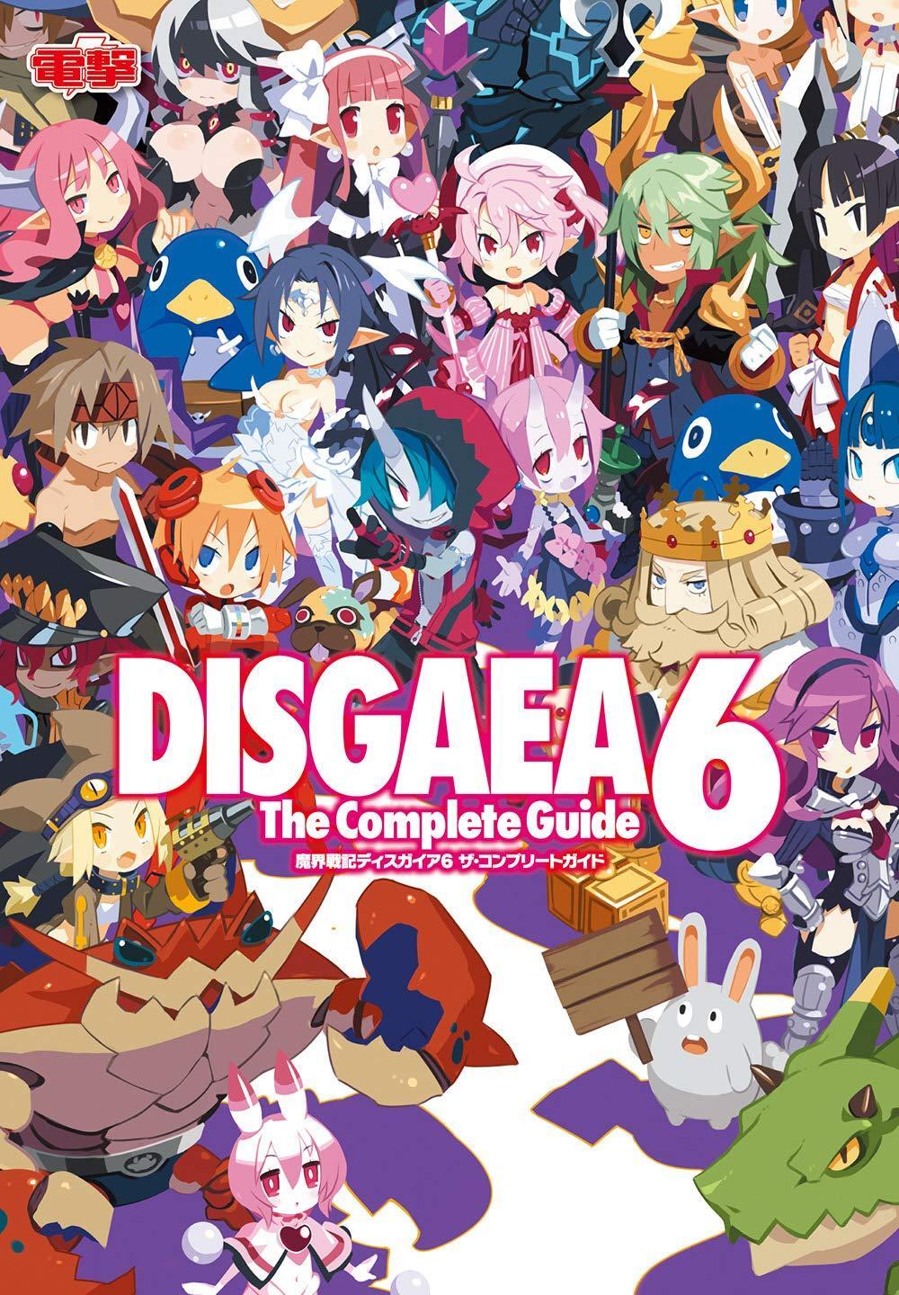 Book Disgaea 6: Defiance of Destiny The Complete Guide Japanese w/Download Code
