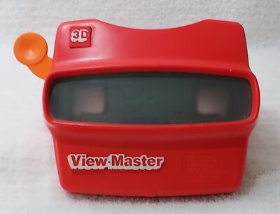 VTG Red View-Master 3D Classic Viewer Orange Handle View-Master International