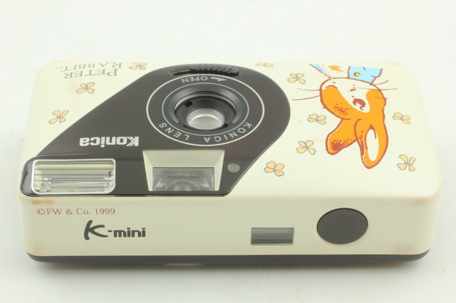 完動品】Konica K-mini Peter Rabbitフィルムカメラ mini-k キャラクター