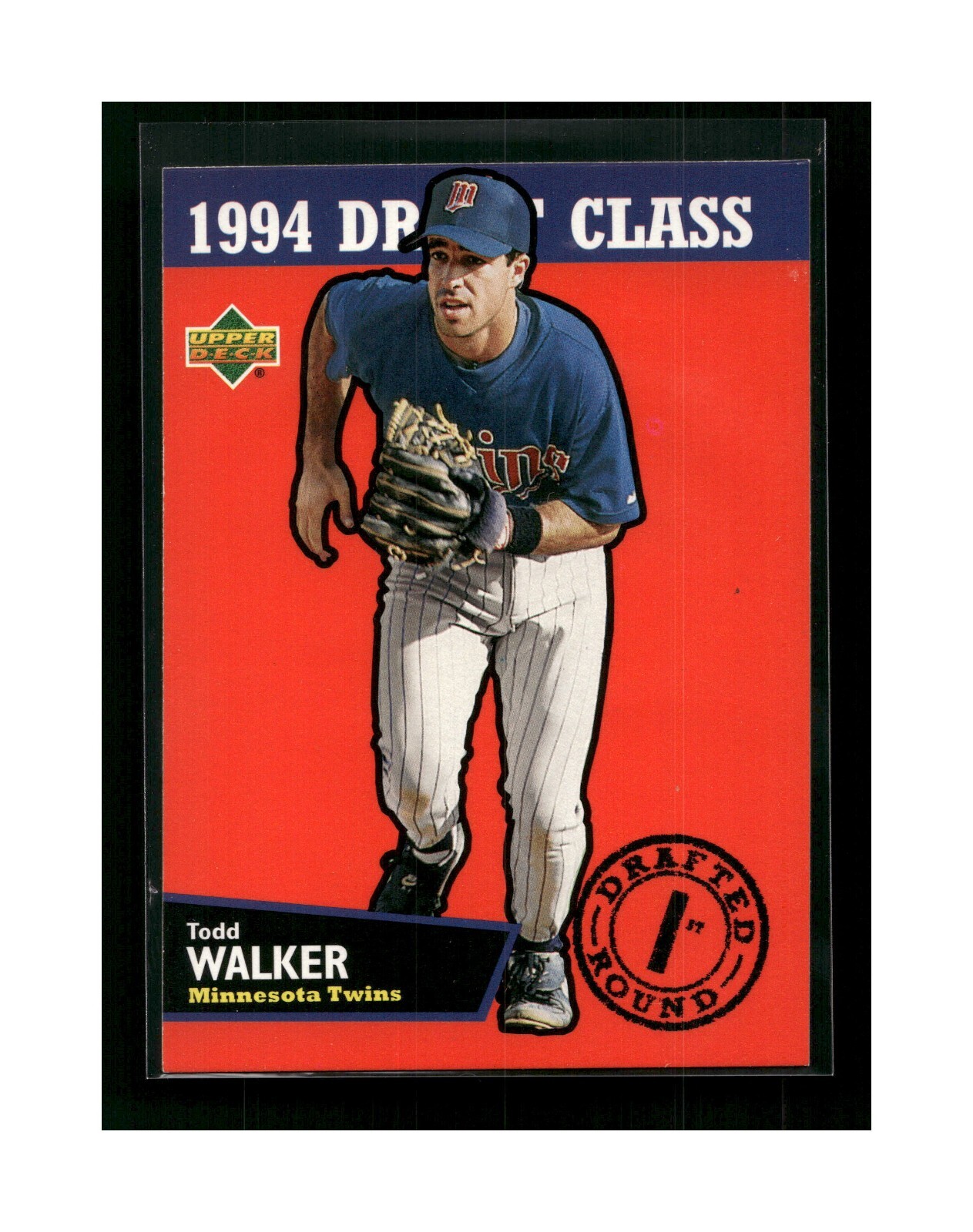 1995 Upper Deck Minor League Top Prospect Todd Walker #220