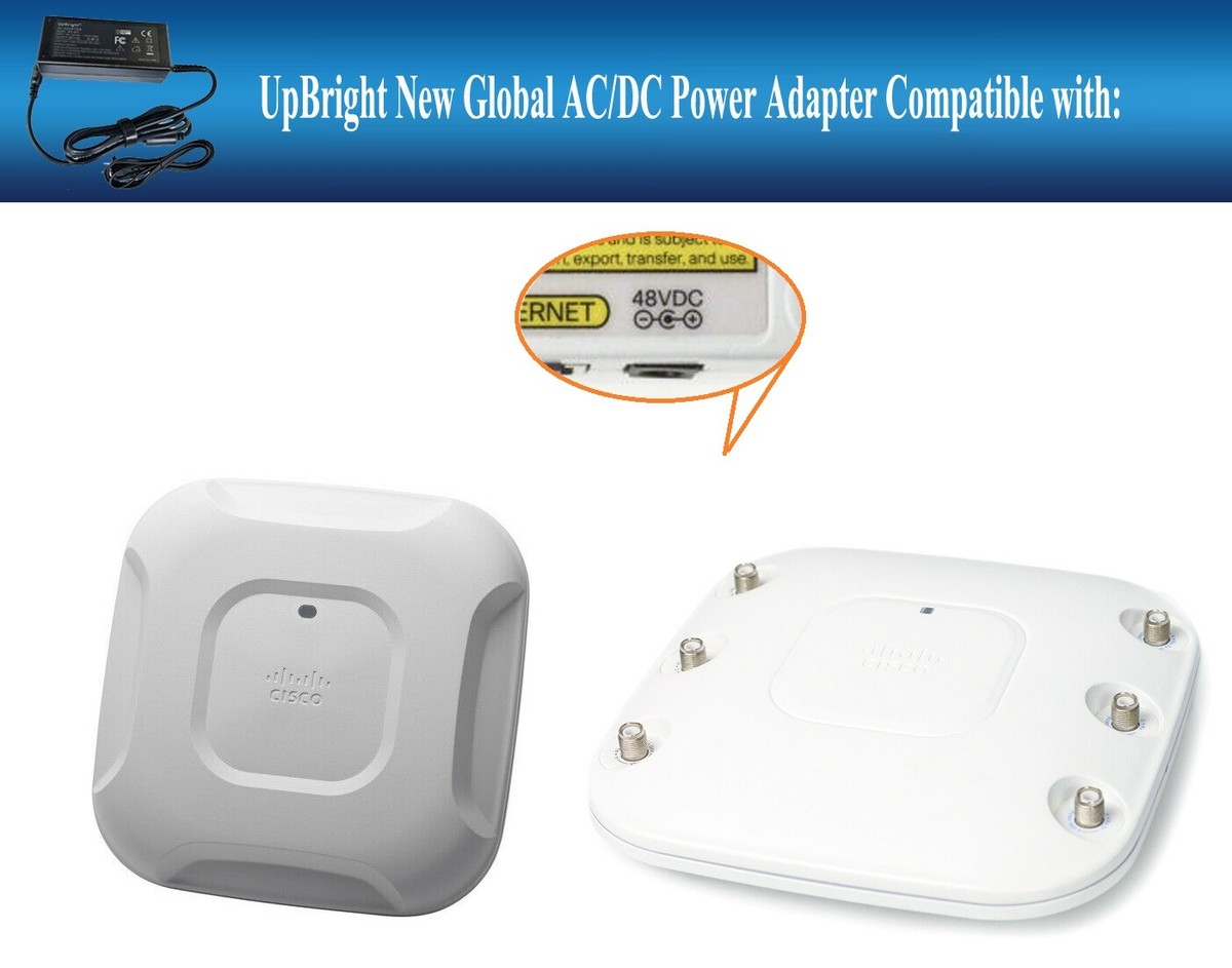 Adattatore 48 V AC/DC per caricabatterie da alimentazione Cisco