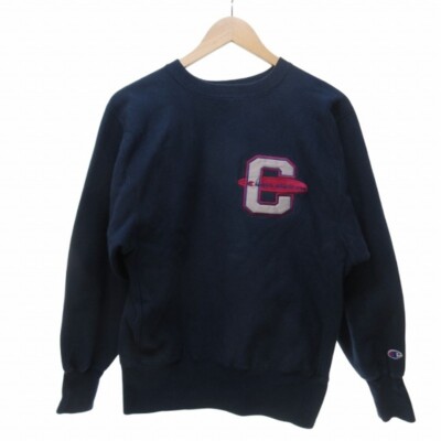 Champion Embroidered Tag Reverse Weave Sweatshirt C Logo M Champion Embroidered Tag Reverse Weave Sweatshirt C Logo M