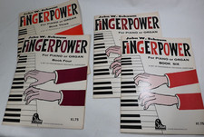 John W. Schaum Finger Power For Piano Or Organ Books 3, 4, 5 and 6