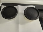 Tupperware #1605 Modular Mates Round Containers Snack Cups Small Black Lot of 2 — photo 3