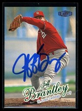 1998 Fleer Ultra JEFF BRANTLEY Signed Card autograph auto CARDINALS REDS GIANTS
