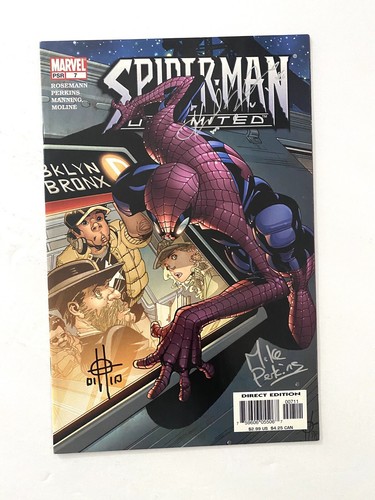 SIGNED Marvel - Spider-man Unlimited #7 (1994 Marvel Comics) w/ 3 signatures - Picture 2 of 11