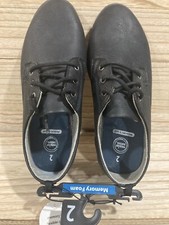 Size 2 Boys Black Casual Oxford NWT Wonder Nation Memory Foam Shoes SH-6
