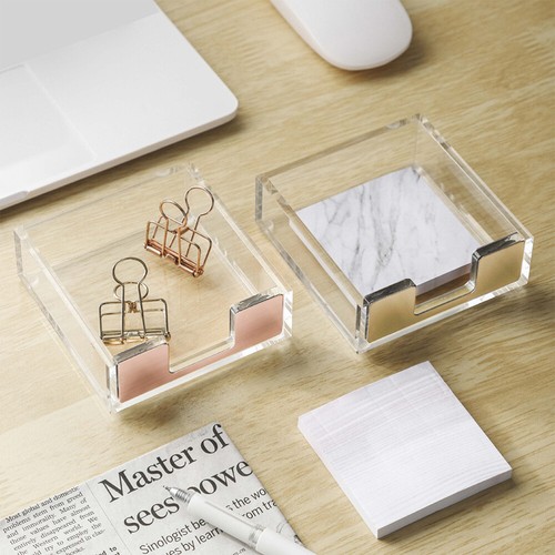 4 Pack Note Box Pen Holder Office Desk Paper Stationery Rack Supplies - 第 6/12 張圖片