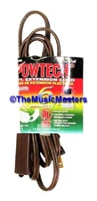 6ft Electric Extension Cord 3 Outlet 2 Prong Electrical AC Power Cable Brown