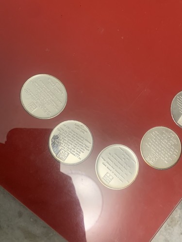 The Ohio State Buckeyes 100 Years of Football 1oz Silver Round Collection 6oz - Picture 9 of 10