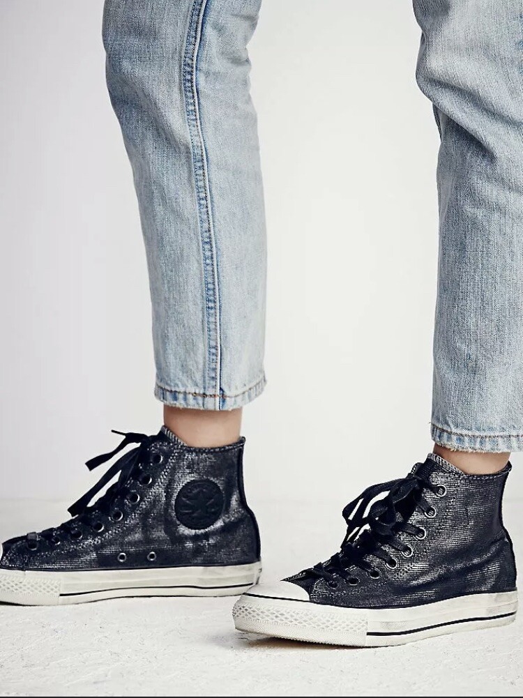 john varvatos converse silver