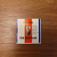 Standard Long Fox GLO Plug  1-1/2 Volt Ni-Cad Or Dry Cell VINTAGE