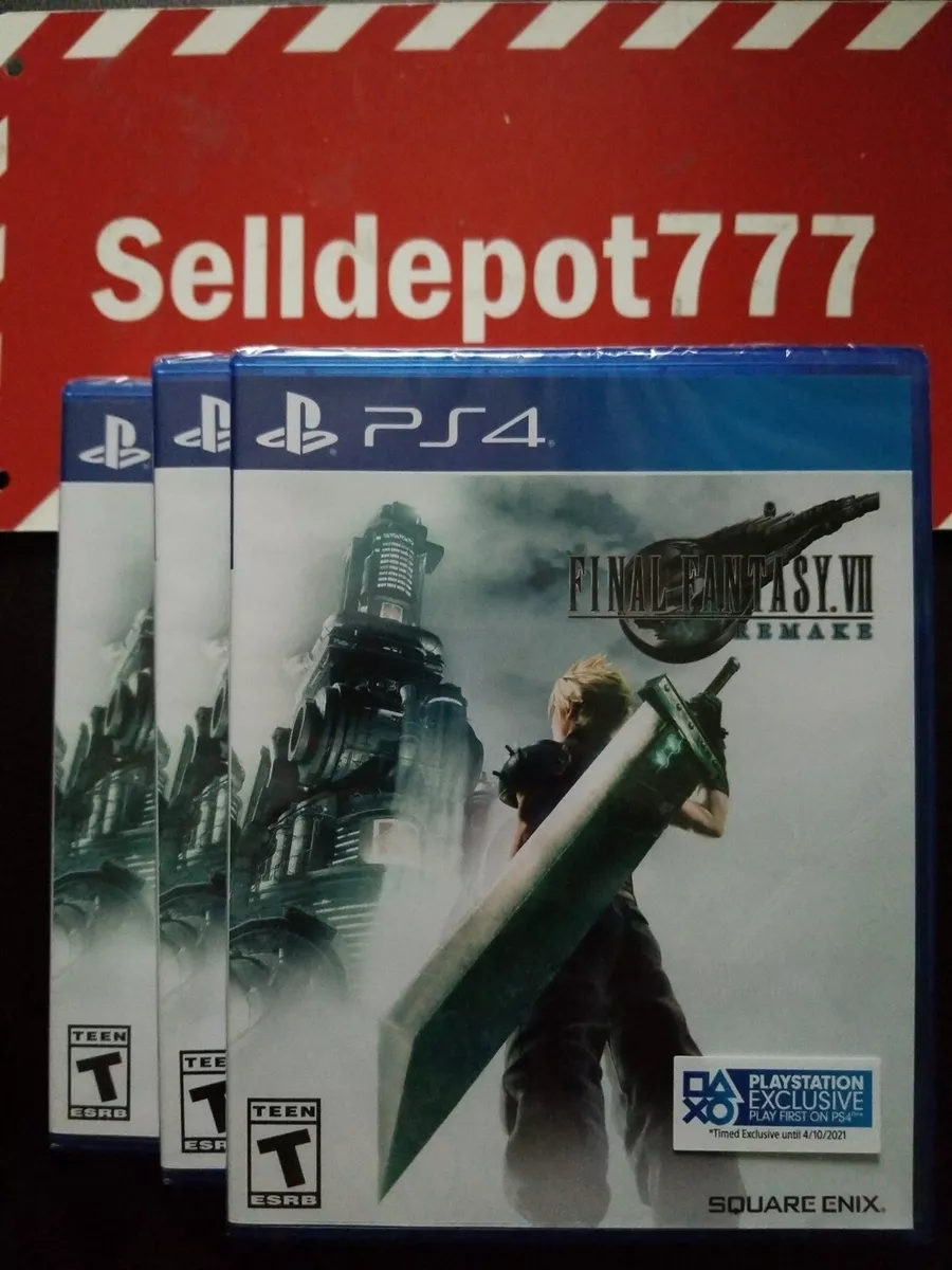 Final Fantasy VII Remake, Square Enix, PlayStation 4, 662248923192 