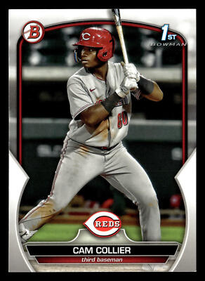 Cam Collier 2023 Bowman Prospect 1ST RC #BP-125 Reds Rookie BUY3GET1FREE