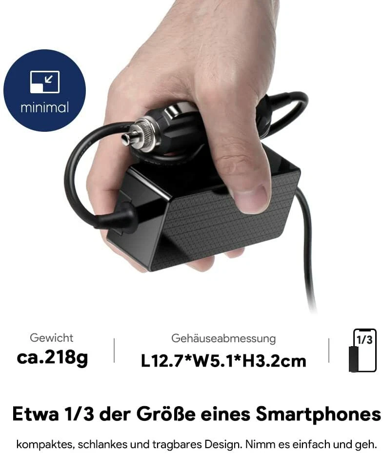 65W max KFZ Auto Ladegerät Laptop Netzteil Type C für alle Typ-C-fähigen Geräte - Bild 4 von 4