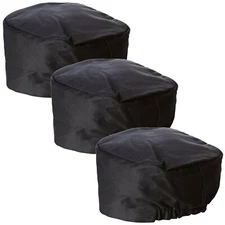 3PACK Chef Code Chef Hat - Chef Beanie with Elastic on Back CC451