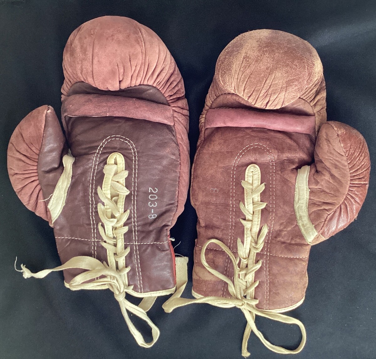 reversal VINTAGE BOXING GLOVE 8oz ブラウン Vintage Leather