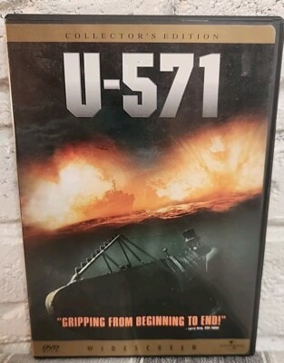 U-571 DVD 2000 *BUY 2 GET 1 FREE* Collector's Edition Matthew McConaughey