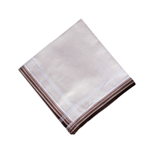 Pocket Handkerchief for Wedding Party Striped Hankies for Husband Dad Grandfathe - Picture 6 of 11