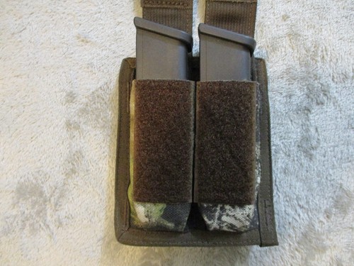 Spec Ops Brand Double Magazine Utility Pouch Green Camo Belt Texas Hunt Co 3467 - Picture 20 of 24