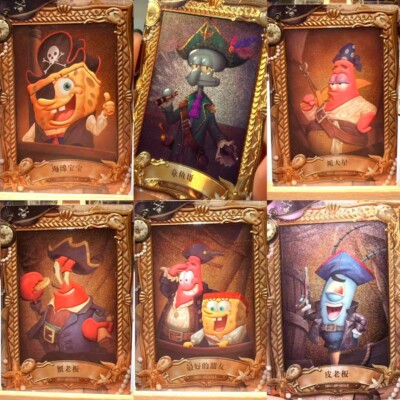 spongebob pirates of bikini bottom rare card SpongeBob Pirates of Bikini Bottom Pusher main image 0