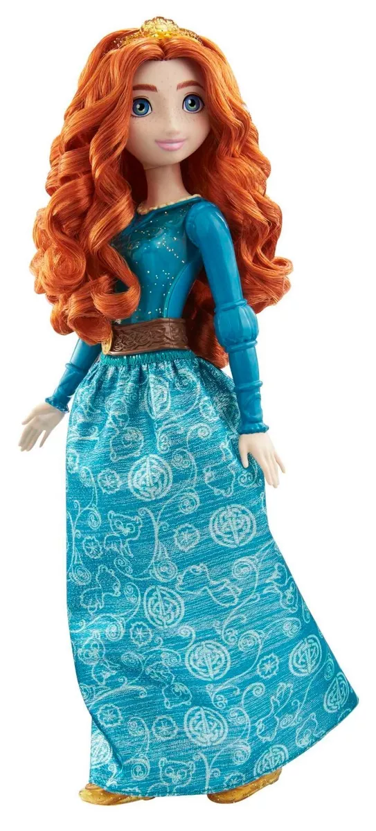 Disney bravo lendas filme merida princesa esmalte boneca kawaii