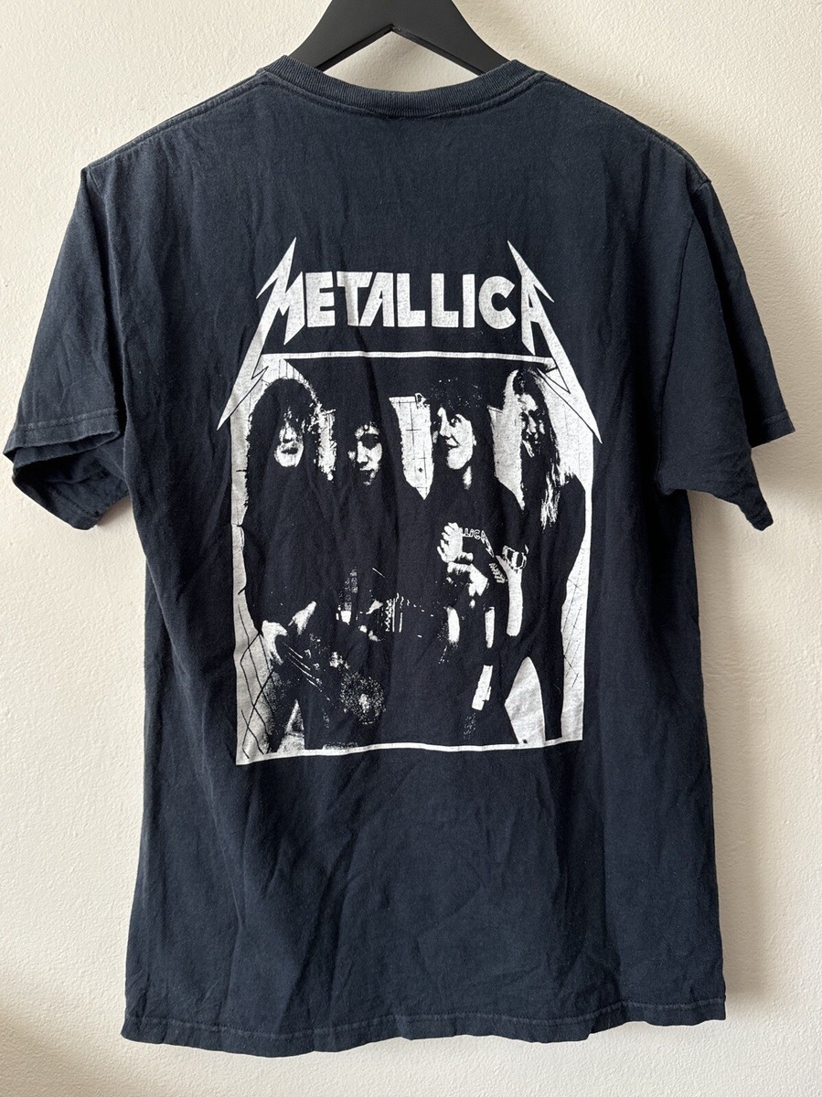 Vtg 90s Metallica Alcoholica Shirt M Rock Band Tee Pushead