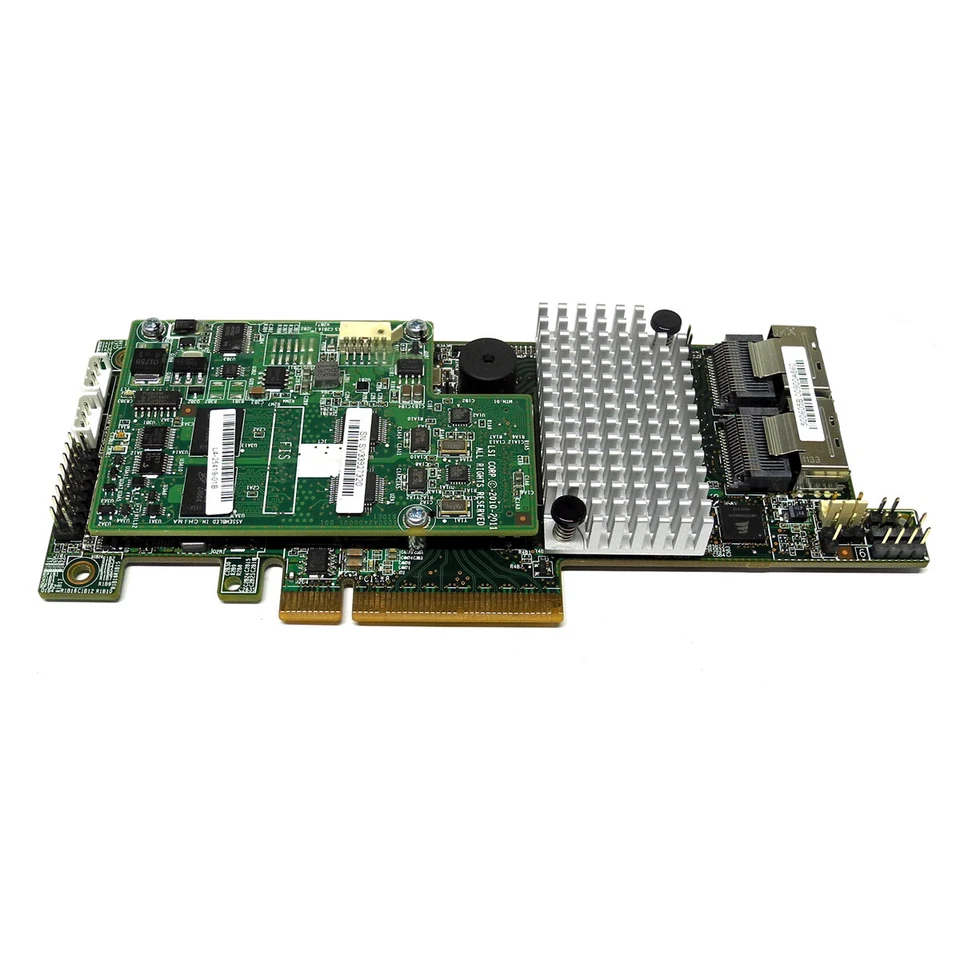 Controller RAID LSI MR SAS 9266-8i Dual Port 6Gb PCIe x8 SAS/SATA L3-25413-16B - Immagine 2 di 3