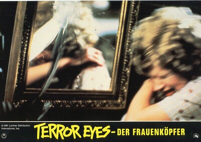 TERROR EYES-DER FRAUENKÖPFER: 1 AUSHANGFOTO(21x30cm) Rachel Ward Leonard Mann 1