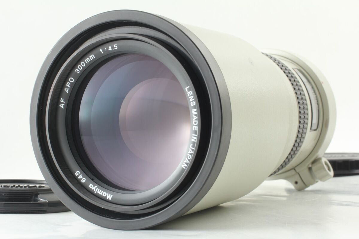 Optical MINT】 Mamiya 300mm f/4.5 APO AF IF Telephoto Lens Optical MINT】 Mamiya 300mm f/4.5 APO AF IF Telephoto Lens