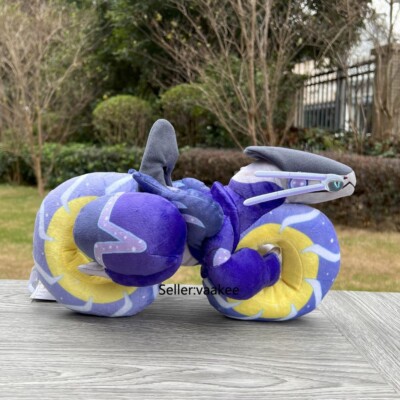 High Qualit Miraidon Motorcycle Plush Toy Stuffed Animation Soft Doll 19cm