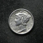 1942-S Mercury Silver Dime (bb16058)