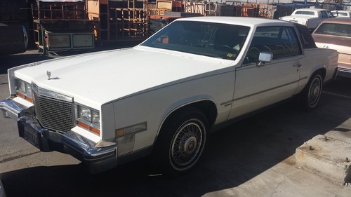 84-85 ELDORADO BIARRITZ RIGHT QUARTER PANEL 1/4 GLASS L MOLDING USED 1984 1985  - Picture 11 of 12